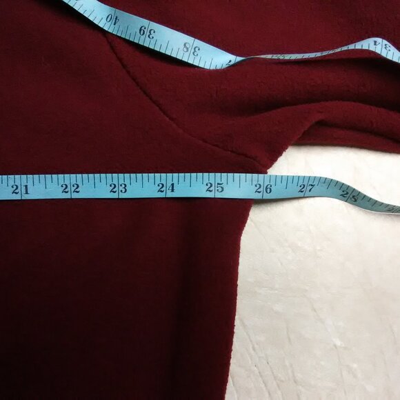 Natural Reflections pullover "fleece" maroon color XL - NWT new - Picture 9 of 14